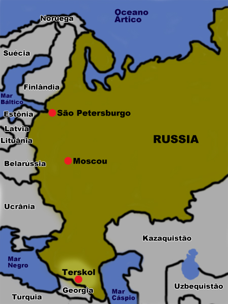 mapa russia