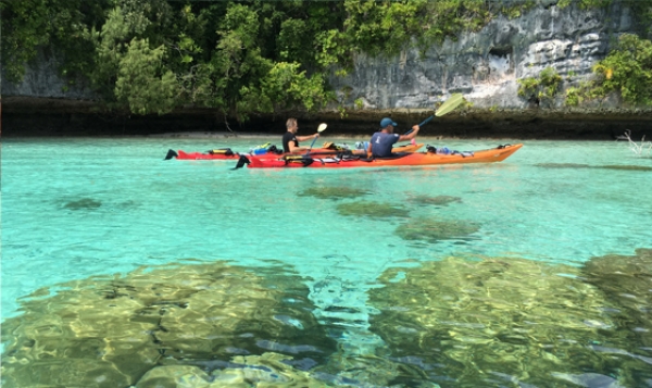 Viagem de Kayak - Palau